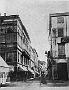 Via Roma dal Canton del Gallo, notare i lampioni a gas dell'illuminazione, la foto è fine '800 (Luigi Valerio)